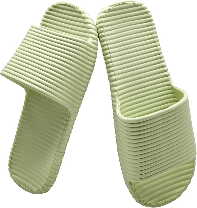 Quick Drying Shower Slippers For Women And Men Lightweight Open-toe EVA Non-Slip Slides Sandals Indoor And Outdoor Slipper For Bathroom,Spa,Pool,Gym,Beach