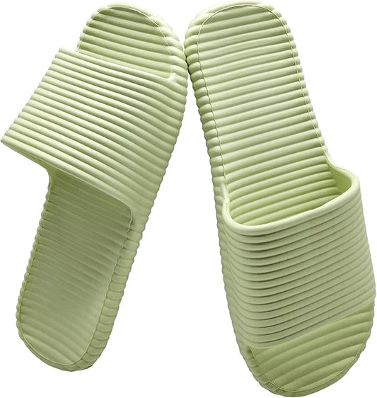 Quick Drying Shower Slippers For Women And Men Lightweight Open-toe EVA Non-Slip Slides Sandals Indoor And Outdoor Slipper For Bathroom,Spa,Pool,Gym,Beach