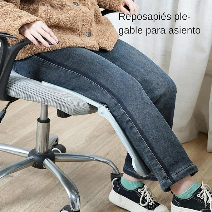 Leg Rest | Angle Adjustable Folding Support Desk Foot For Home Computer Room Travel Bedroom Outdoor Airplane Men Women Adults