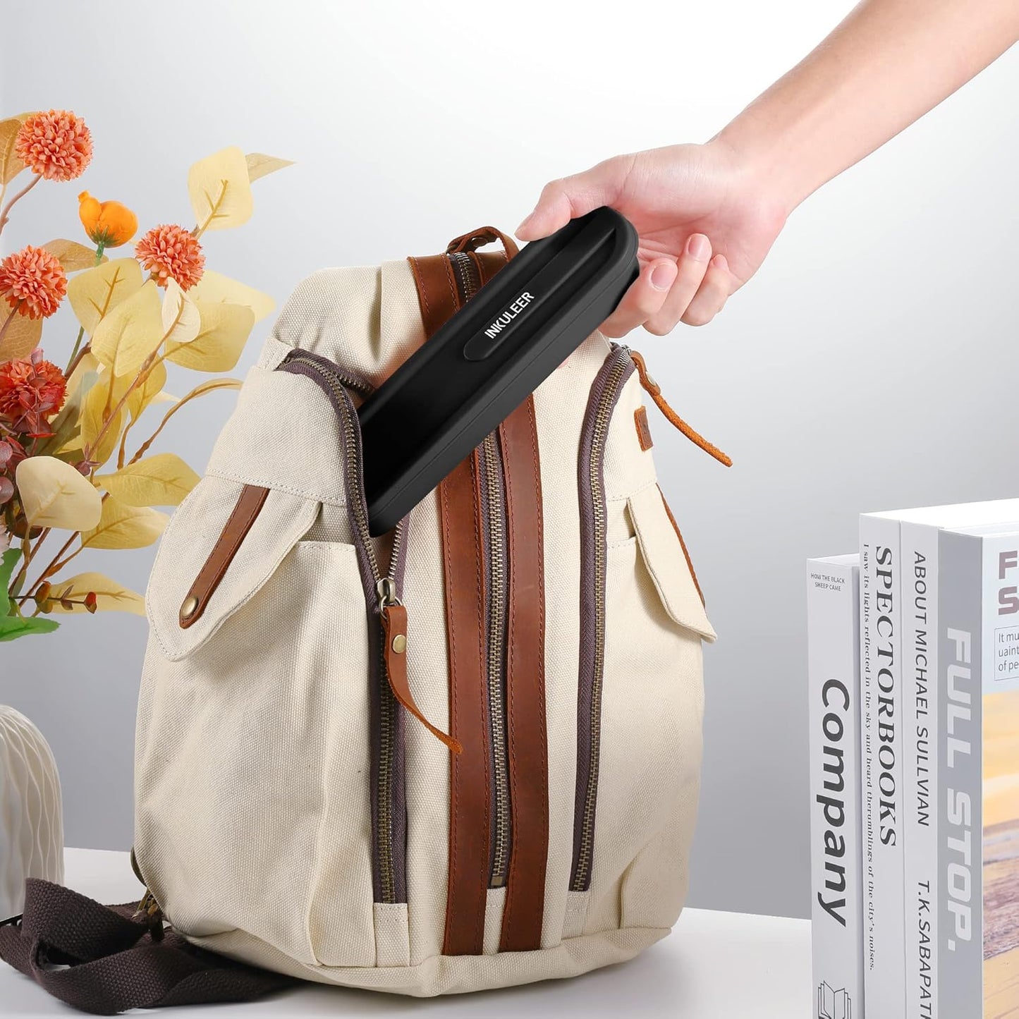 Travel cutlery set, 18/8 stainless steel cutlery, Reusable utensils set with case, Portable Silverware Lunch Box for Camping and Office