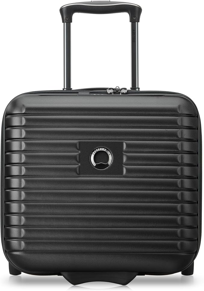 DELSEY PARIS Cruise 3.0 Hardside Underseater Carry On Luggage with 2 Wheels, Black