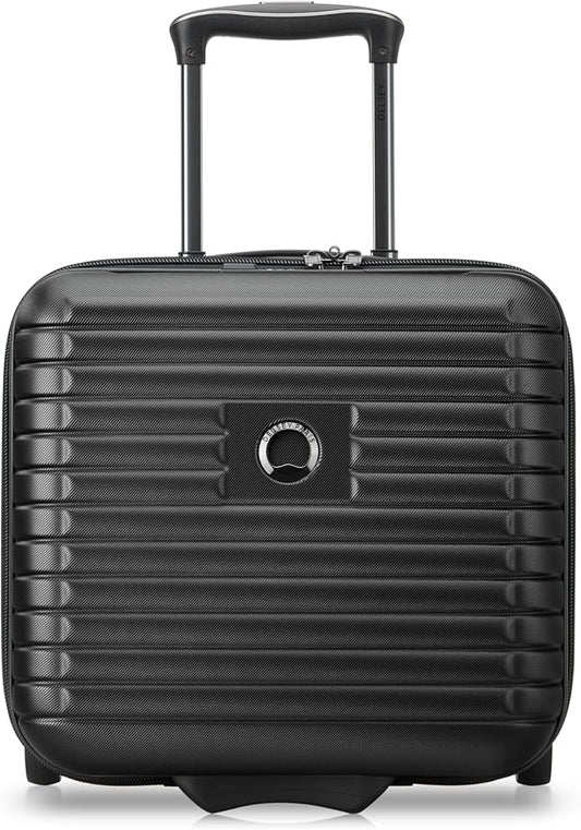 DELSEY PARIS Cruise 3.0 Hardside Underseater Carry On Luggage with 2 Wheels, Black