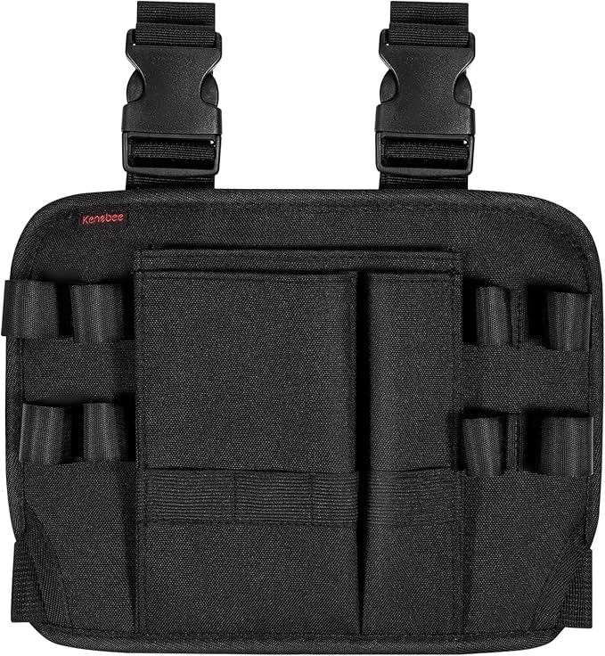 KENOBEE Tool Pouch Holster with Belt Clip Around Your Leg, Electrician Multifunctional Repair Bag, Utility Mini Organizer for Automotive Craftsman Carpenter Construction