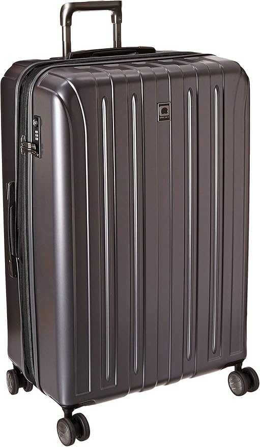DELSEY PARIS Titanium Hardside Expandable Luggage with Spinner Wheels Checked Luggage, Graphite, Checked-Large 29 Inch