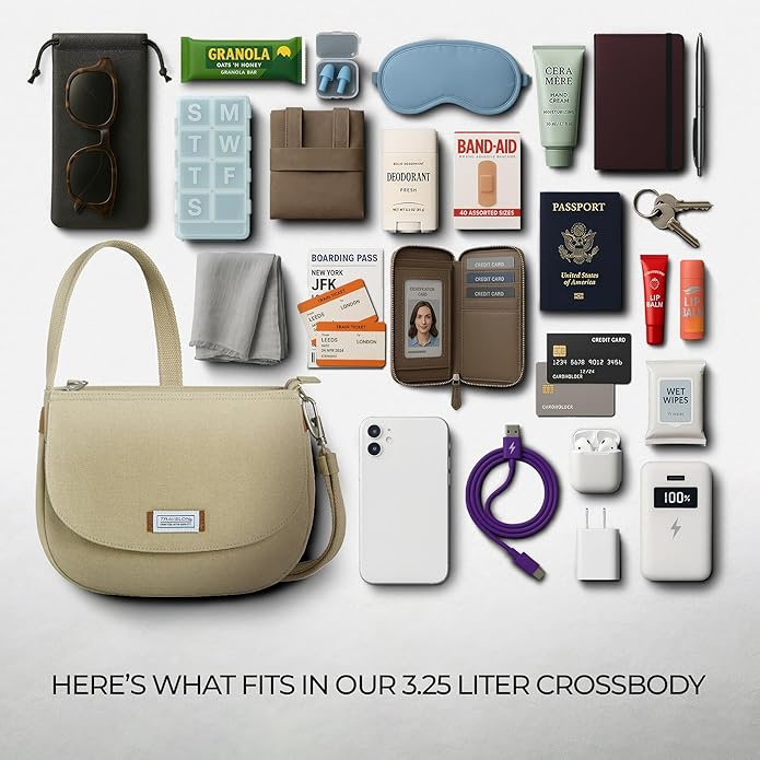 Travelon Anti-Theft Heritage Saddle Crossbody | Anti-Theft