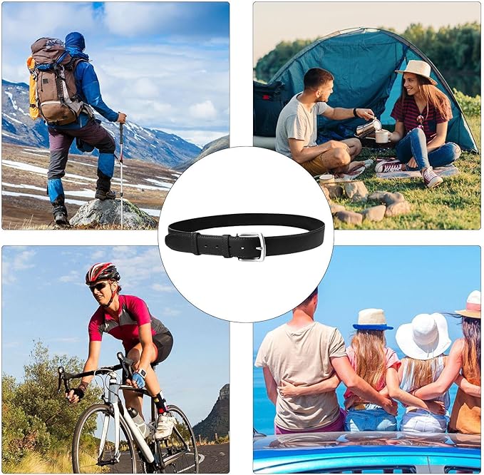 Money Belt Travel Pouch - Hidden Waist Wallet for Secure Cash Storage | Nylon Fabric with Zippered Secret Compartment, Anti Theft Slim Belt Bag for Passport Cards and Outdoor Travel Safety 49.21 in