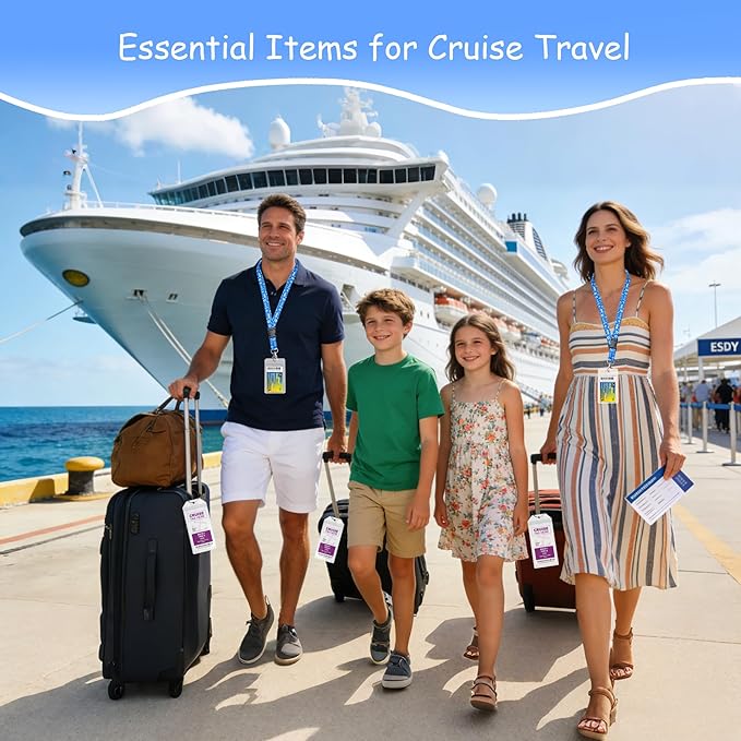 Antfuny Towel Band for Beach Pool Lounge Chair Carnival Cruise Ship 2025 Packing List Essentials Card Lanyard Magnetic Hooks Vacation Must Haves Beach Towel Women Gift