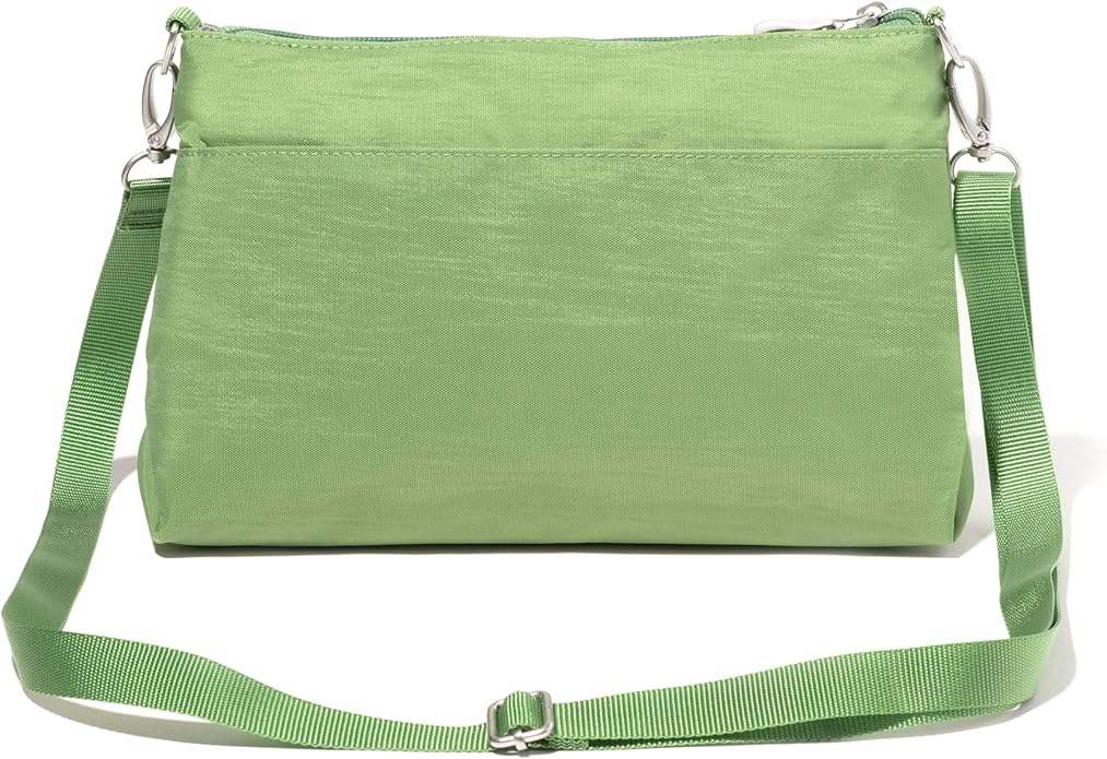 Baggallini Original Everyday 11x7.5 Crossbody Bags Rfid Protected Lightweight Nylon Zippered Travel Purse