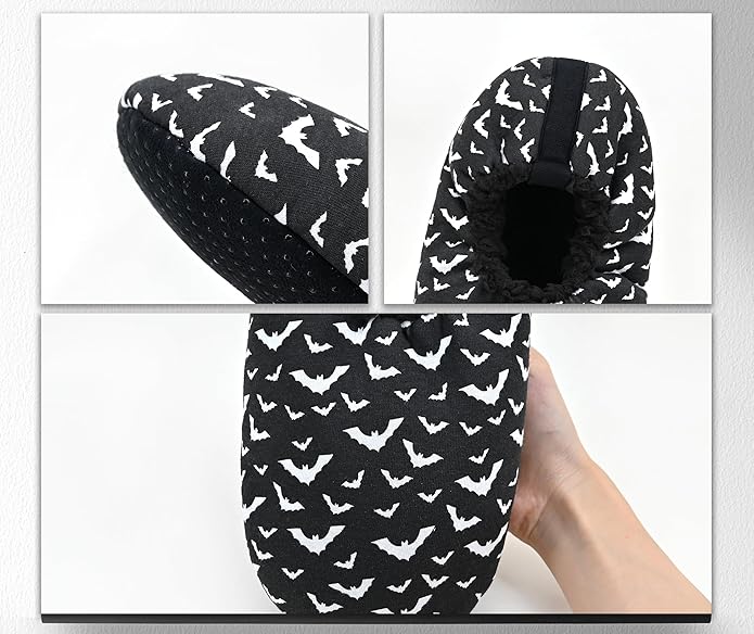 Keyela Mens Slipper Socks With Non Skid Bottoms, Warm Slipper Socks With Grippers For Men, Fuzzy House Slippers
