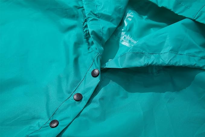 Spmor Kids Rain Poncho Hooded Jacket Rain Coat