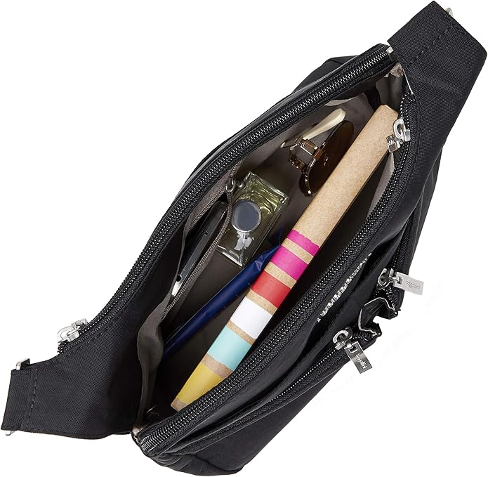 Baggallini Crossbody Travel Bag 11x8.5 Lightweight Water-resistant Nylon Handbag
