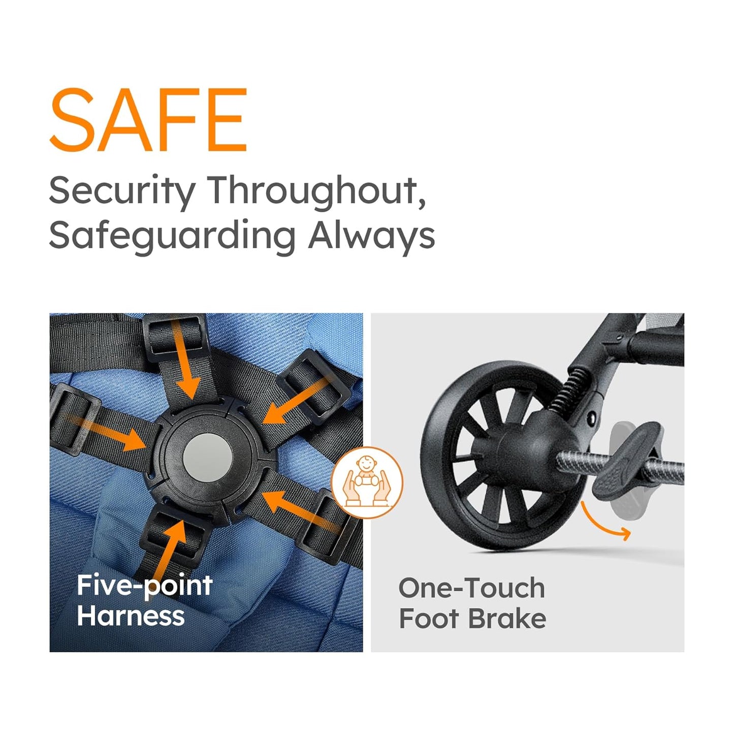 MAMAZING Ultra Air X Travel Stroller - Ultra-Lightweight Under 10 lbs, Carbon Fiber Frame & Airplane Friendly, Lightweight Stroller with Reclining Seat, UPF 50+ Canopy & Travel Bag