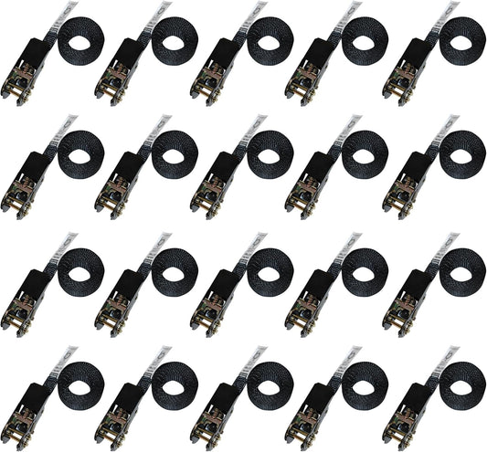 1” x 6’ Endless Ratchet Strap — 20 Pack