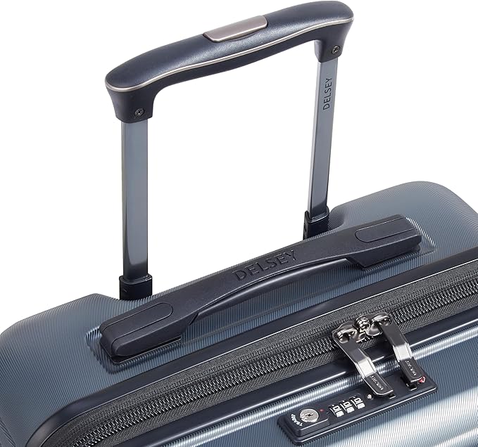 DELSEY PARIS Cruise 3.0 Hardside Underseater Carry On Luggage with 2 Wheels, Graphite