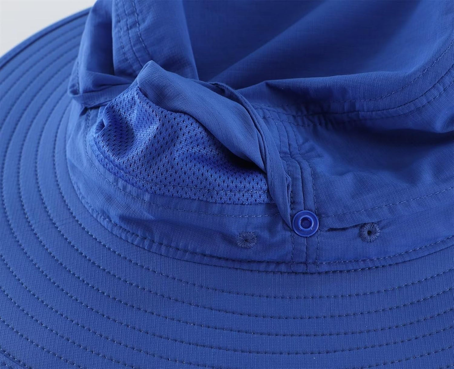 Connectyle Sun Hat for Men Women Outdoor UV Protection Safari Hat for Fishing Hiking Gardening Breathable Cowboy Hat UPF50