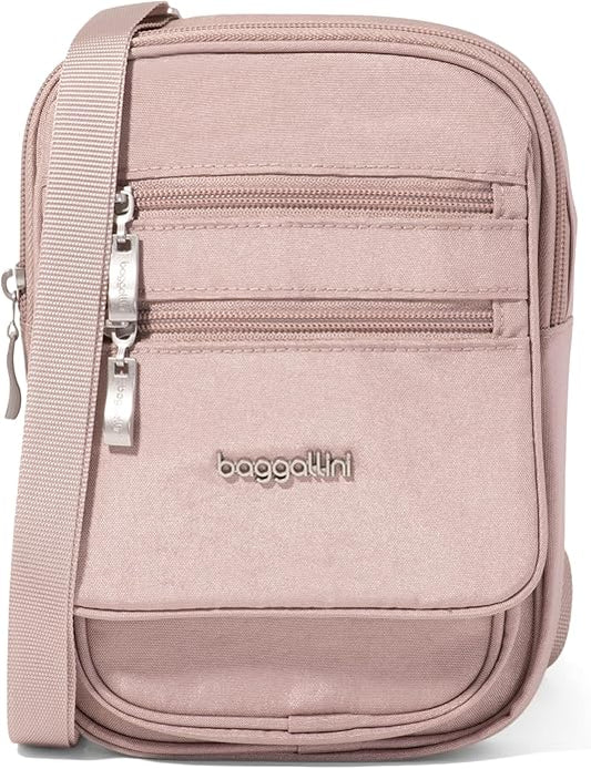 Baggallini Journey Crossbody Bags for Women 9x6 Small Lightweight Travel Handbag W/RFID