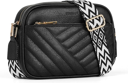 TANTOMI Small Crossbody Bags for Women, Small Purses with Card Slots Phone Purse Wide Adjustable Strap