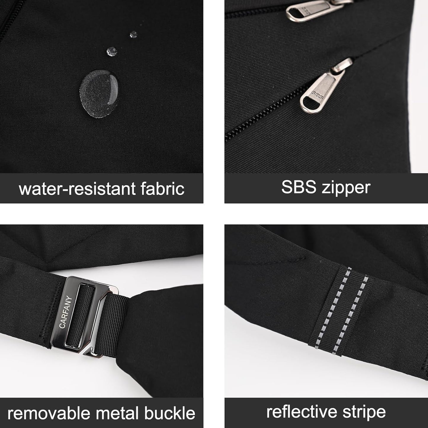 Light And Slim Crossbody Sling Bag Unisex Water Resistant Anti-Theft Shoulder Bag Outdoor Casual Hiking Daypack Personal Pocket Bag