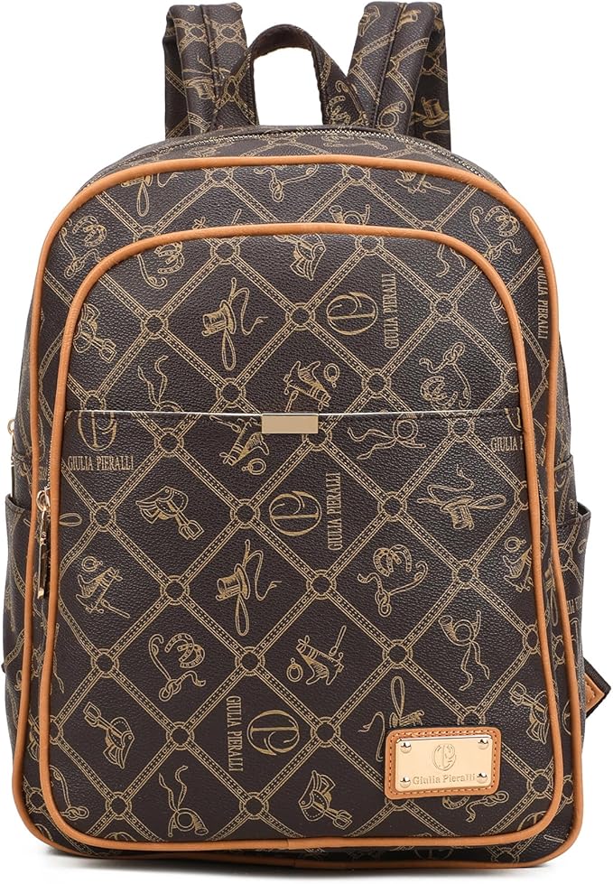 MKP COLLECTION Elegant Women's Backpack Purse - Premium Anti-Scratch Vegan Leather Fashion Daypack with Multi-Pocket Organizer - Stylish Travel & Work Rucksack for Ladies