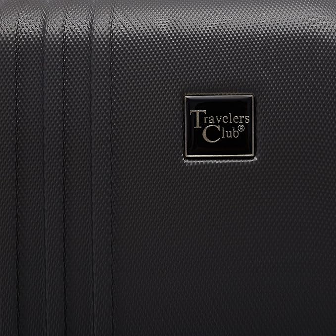 Travelers Club Cosmo Luggage, Charcoal Grey-2 Piece Set (28"/20")