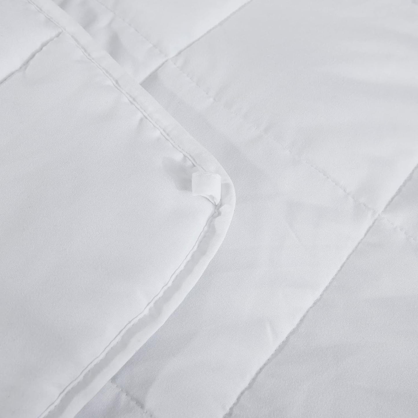 L'AGRATY Weighted Blanket - 48"x72" 20lbs Cooling Breathable Heavy Blanket with Glass Beads for Adult All-Season