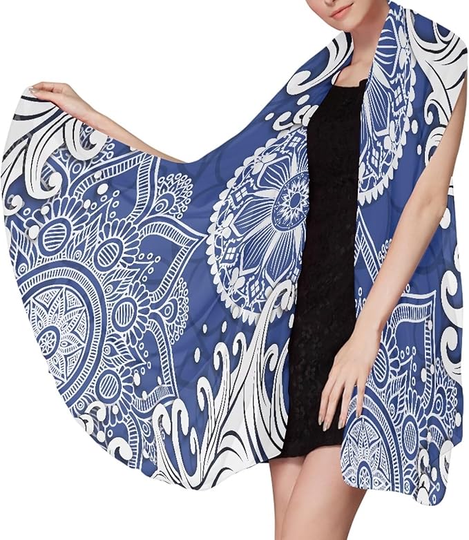 Boho Art Flower Wave Print Woven Lightweight Beach Towel Sand Free Quick Dry Towels for Camping Beach Swimming Pool Travel Accessories Large Easy Pack Travel Things for Women Men L