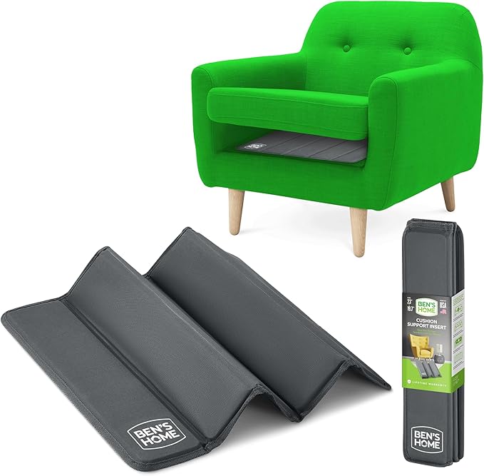 BEN'SHOME® Heavy Duty Chair Cushion Support Board for Sagging Armchairs | Fits 30"-32" Wide Recliner, 19.7" Deep | Protects Your Back from Sinking Seats | .5" Solid Wood, 400 LBS, Lifetime Replacement