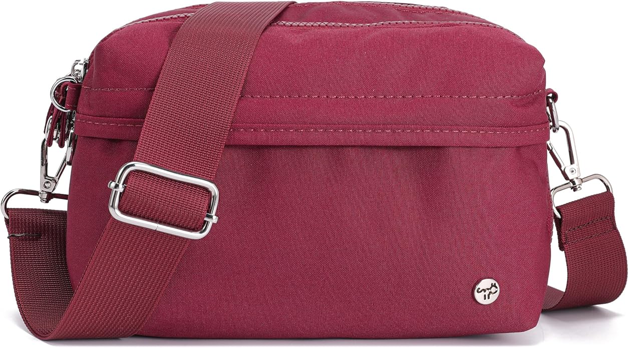 NEICOA Anti Theft Crossbody Bags for Women Nylon Small Travel Purse RFID Sling Shoulder Bag for Vacation Essentials