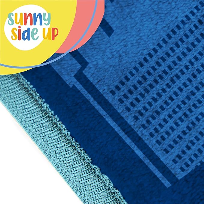 Sunny Side Up Kids Plush Throw Blanket – Children's Soft & Comfy Throw for Couch or Bed – Cozy Home Décor for Living Room & Bedroom, Blue - Spiderman, 46x60 - Throw Blanket