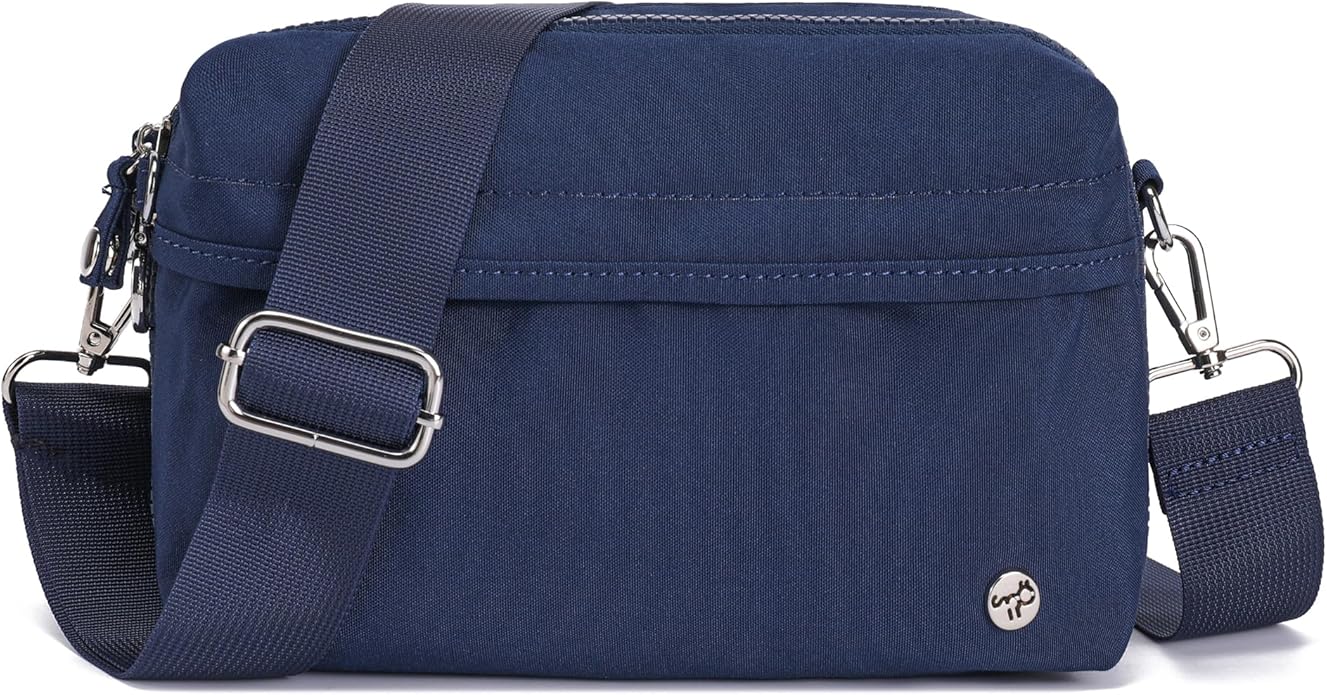 NEICOA Anti Theft Crossbody Bags for Women Nylon Small Travel Purse RFID Sling Shoulder Bag for Vacation Essentials
