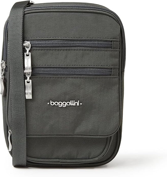 Baggallini Journey Crossbody Bags for Women 9x6 Small Lightweight Travel Handbag W/RFID