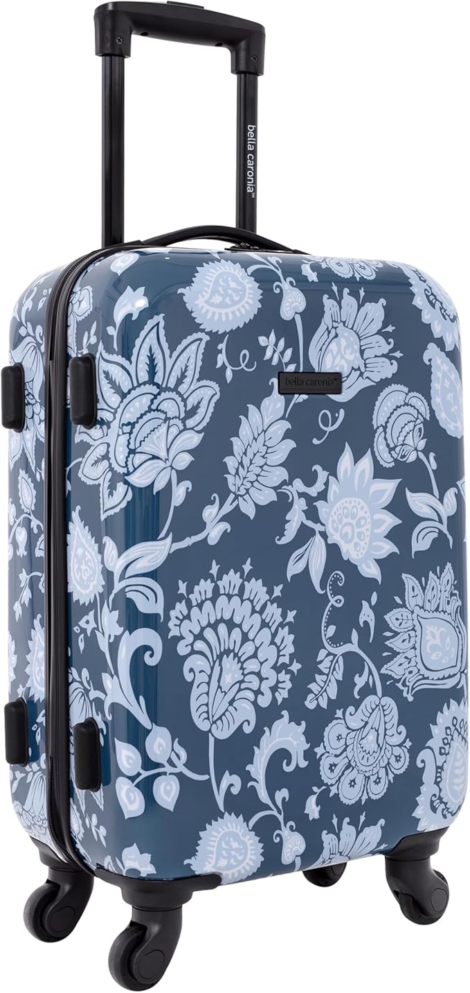 Bella Caronia 3 Piece or 20" Carry-On Voguish Luggage Set, Royal Pattern, 20" Carry-On