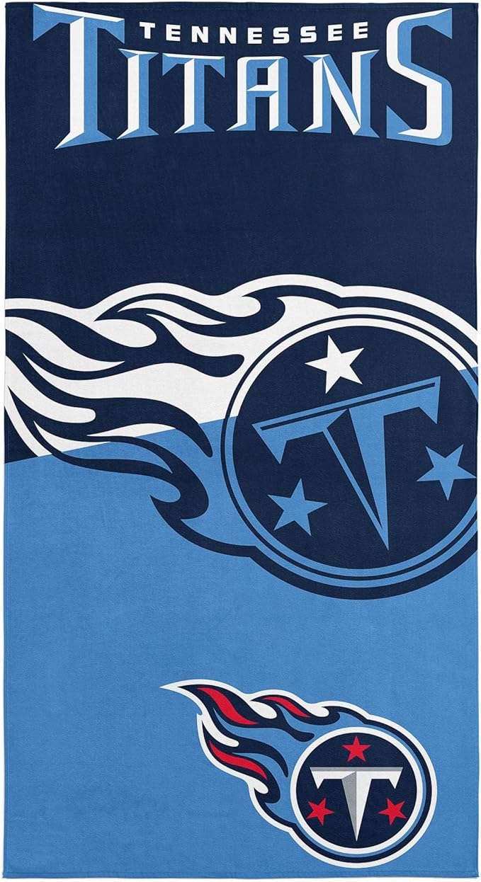 Northwest NFL Oversized Microfiber Beach Towel, 60 x 70 Inches – Quick Dry, Sand Resistant, Lightweight, Highly Absorbent, Shibori Design