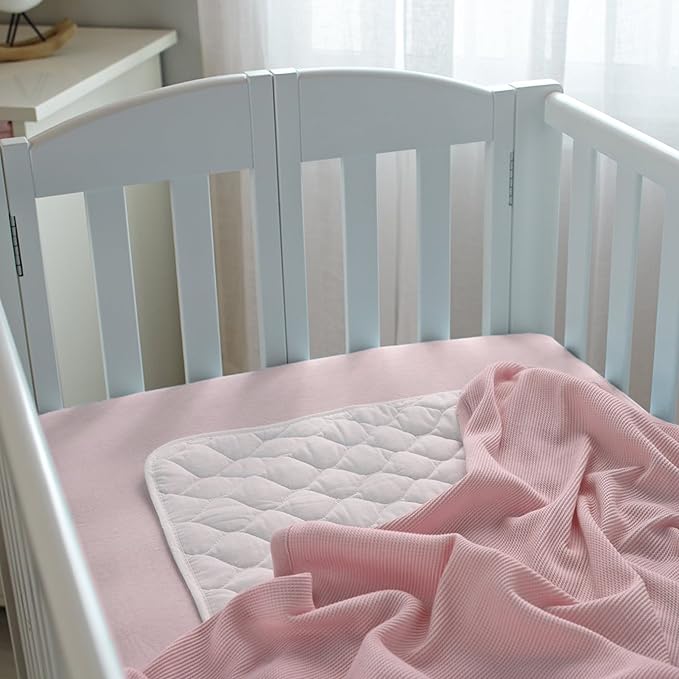 American Baby Company 100% Cotton Thermal Waffle Swaddle Blanket (30" x 40"), Soft, Breathable & Stretchy, Pink, for Boys and Girls, Perfect for Swaddling, Travel and Gifting