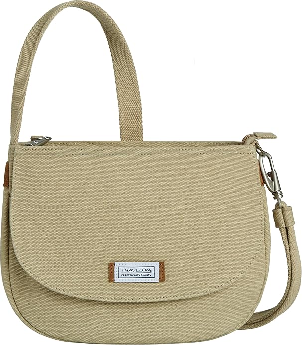 Travelon Anti-Theft Heritage Saddle Crossbody | Anti-Theft