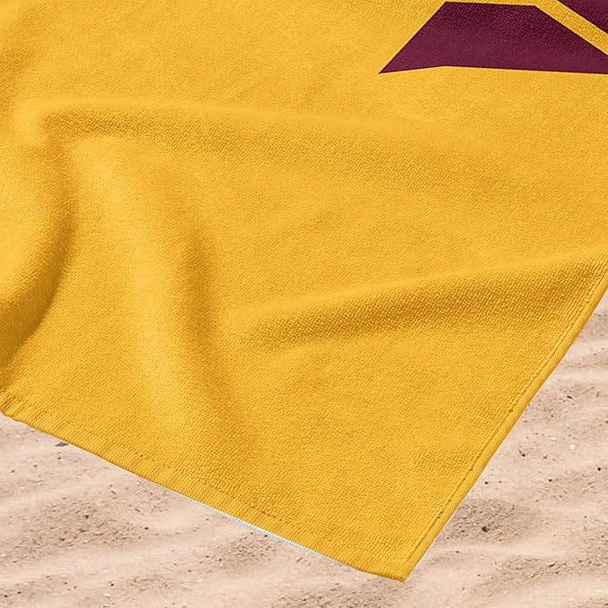 Northwest NFL Oversized Microfiber Beach Towel, 60 x 70 Inches – Quick Dry, Sand Resistant, Lightweight, Highly Absorbent, Shibori Design