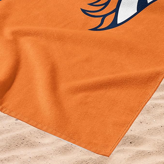 Northwest NFL Oversized Microfiber Beach Towel, 60 x 70 Inches – Quick Dry, Sand Resistant, Lightweight, Highly Absorbent, Shibori Design