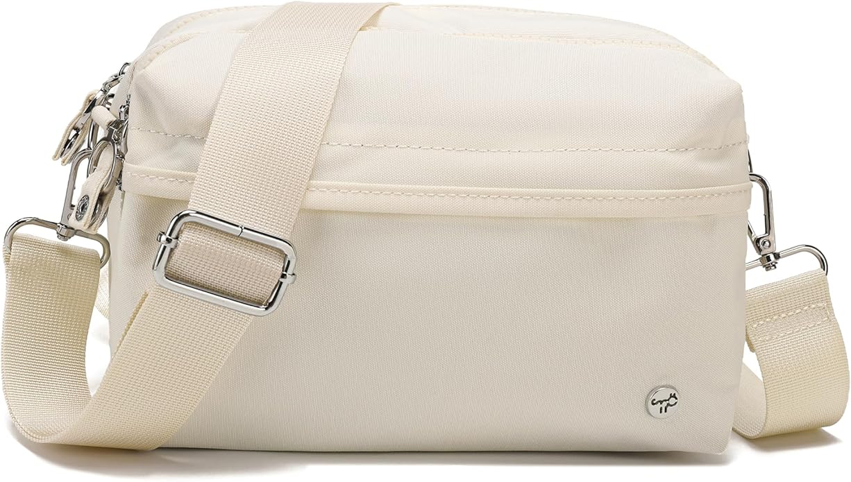 NEICOA Anti Theft Crossbody Bags for Women Nylon Small Travel Purse RFID Sling Shoulder Bag for Vacation Essentials