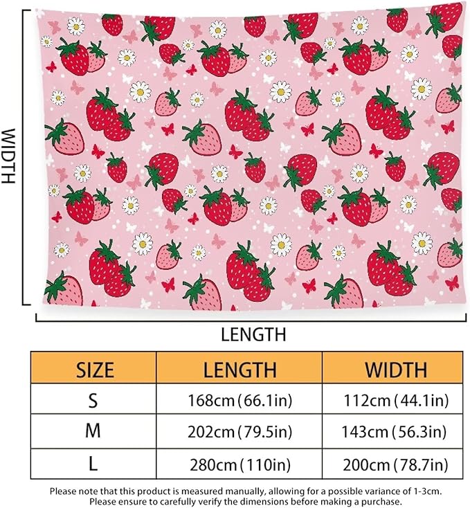 Oversized Lightweight Thin Beach Towel for Women Men Adult Gifts Compact Sandproof Quick Dry Clearance Towels Sand Free Pool Beach Essentials Accessories M, Strawberry Flower Print Pink