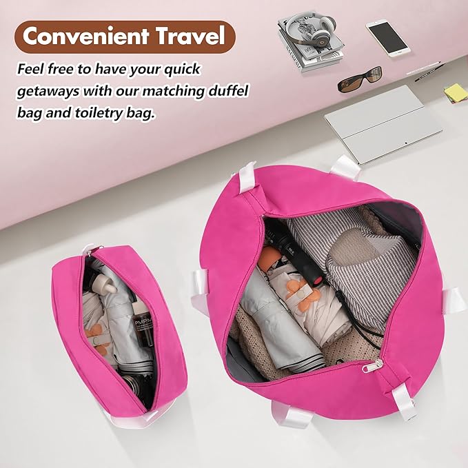 Merax 28 Inch Checked Luggage, Expandable Suitcase with Spinner Wheels, Hard Shell Vintage Luggage Set with TSA Lock(Pink)