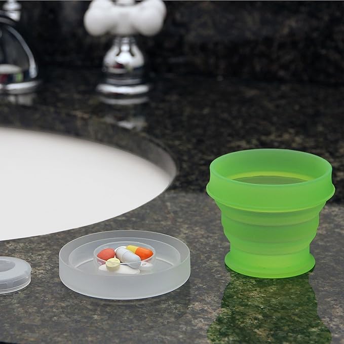 humangear GoCup | Compact Storage | On the Go Cup | BPA-free, PC-free, Phthalate-Free, Large (8 fl.oz/237ml), Green