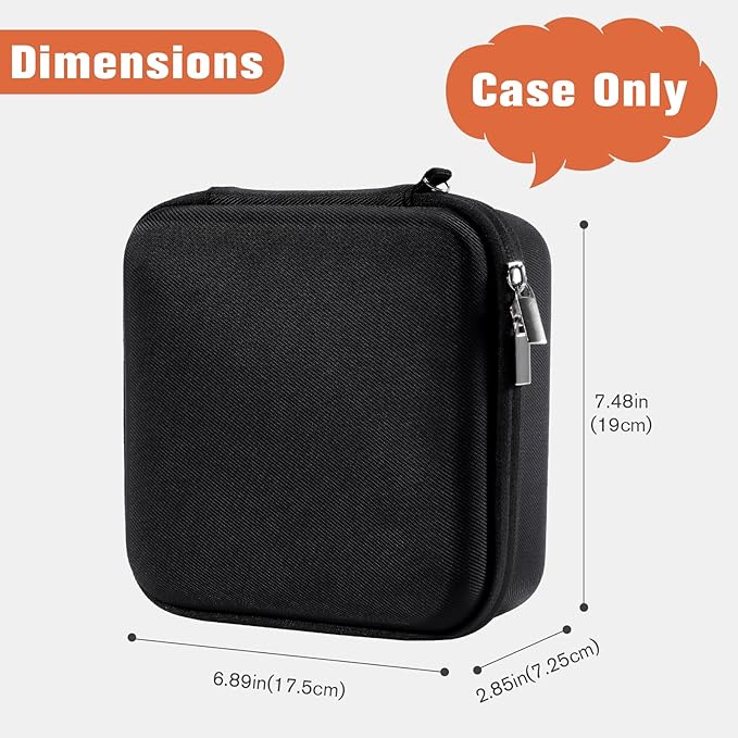 ProCase Hard Shell Travel Sunglasses Organizer, Portable Multiple Glasses Case for Travelling