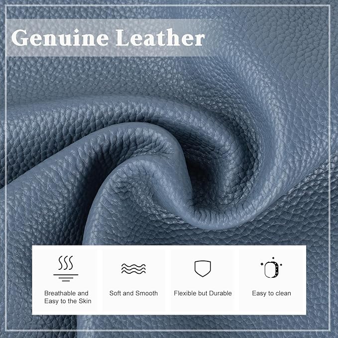 befen Genuine Leather Small Crossbody Bags for Women Cross Body Bag Purses Cell Phone Purse for Travel with RFID Card Slots