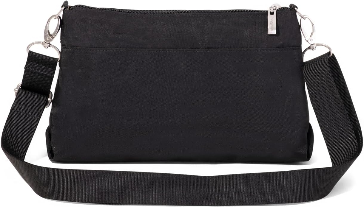 Baggallini Original Everyday 11x7.5 Crossbody Bags Rfid Protected Lightweight Nylon Zippered Travel Purse