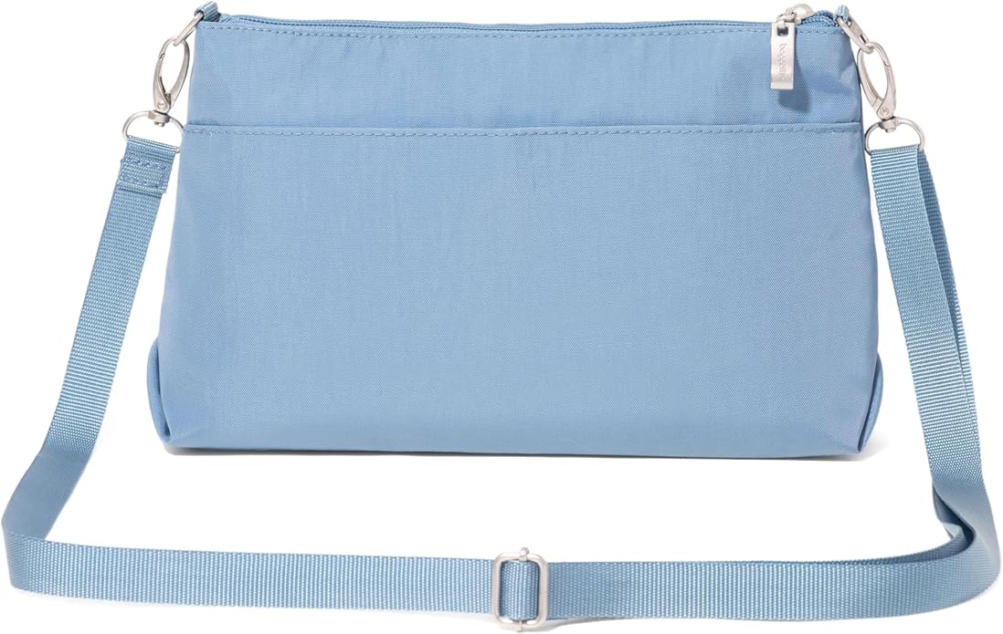 Baggallini Original Everyday 11x7.5 Crossbody Bags Rfid Protected Lightweight Nylon Zippered Travel Purse