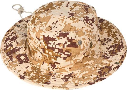 Sun Hats for Men Women Boonie Hat Foldable Fishing Hat UPF 50+ Bucket Hat for Fishing Hiking Garden Safari Beach