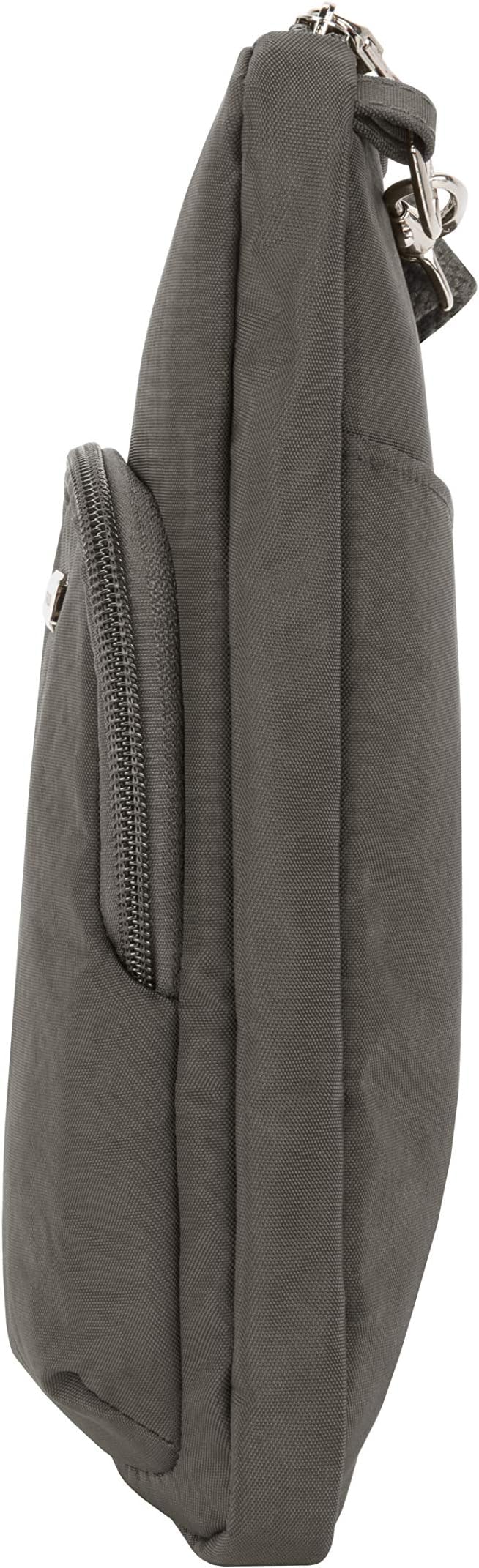 Travelon: Essentials - Anti-Theft - Compact Crossbody Bag - Smoke