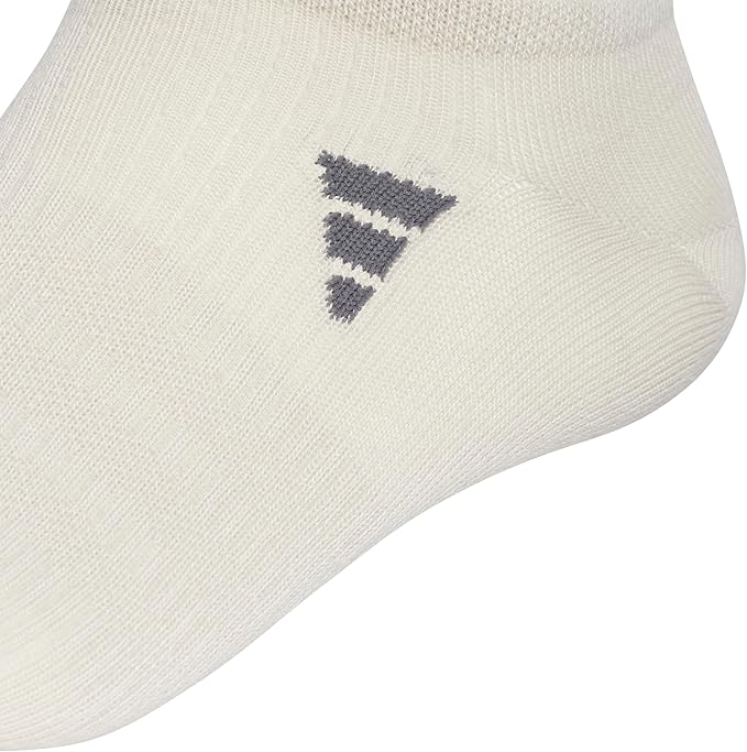 adidas Men's Superlite No Show Socks (6 Pairs) Lightweight & Breathable