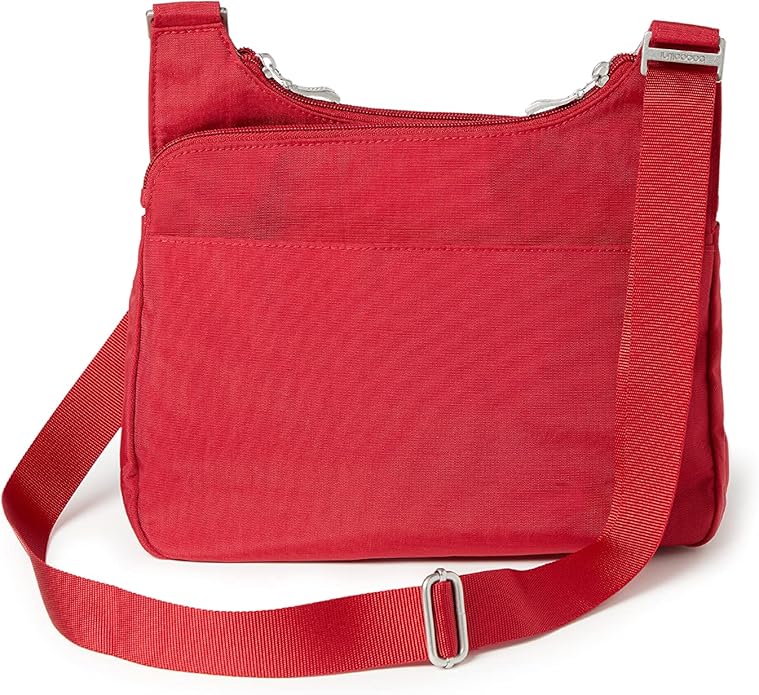 Baggallini Crossbody Travel Bag 11x8.5 Lightweight Water-resistant Nylon Handbag