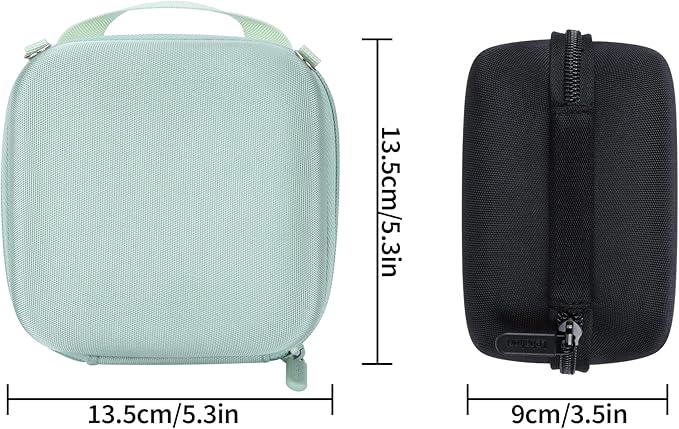 Storage Case Compatible with Fujifilm Instax Mini 12/11 Instant Camera (Charcoal Black Case)